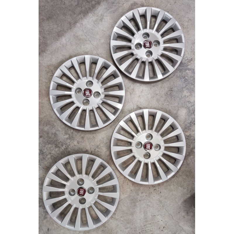 Borchie copriruota R14 Fiat Punto  Evo dal 2005