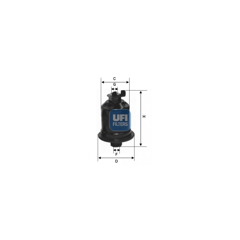 3159200 Cartuccia Filtro Carburante UFI
