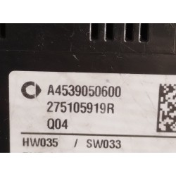 A4539050600 - 275105919R Comando Clima Smart ForFour 453