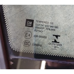 39125413 Vetro Fisso Anteriore Destro Opel Crossland X