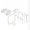 51854155 Guarnizione ad Anello Porte Posteriori Fiat Doblò