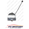 Tappo posteriore cromato fiat 500