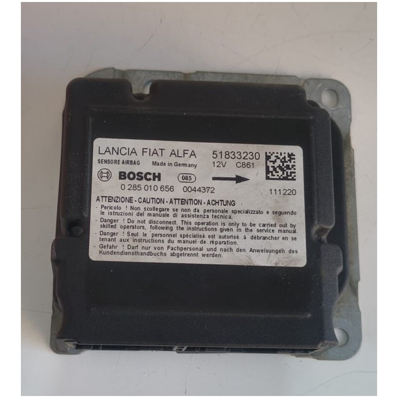 51833230 Centralina Airbag Lancia Ypsilon
