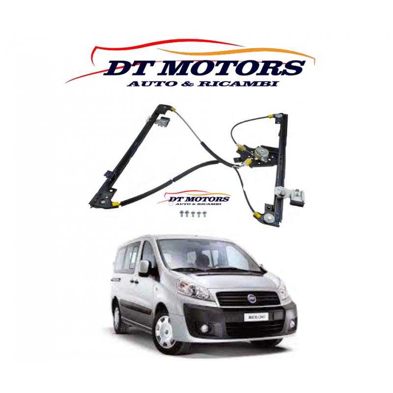 ORDINE PERSONALIZZATO MACCHINETTA ALZAVETRO FIAT SCUDO