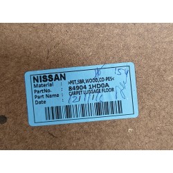 849041HD0A Pannello/Tappetto bagagliaio Nissan Micra K13